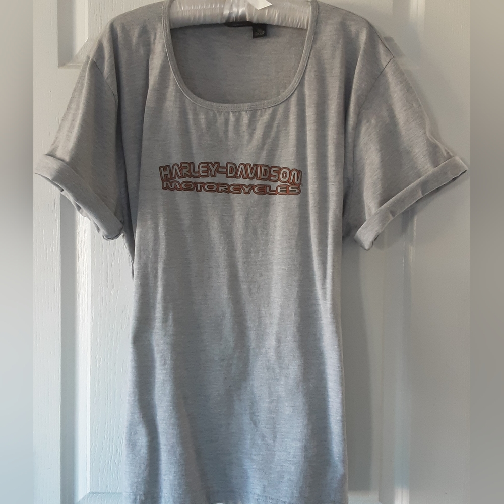 HARLEY DAVIDSON GRAY T-SHIRT  2XL